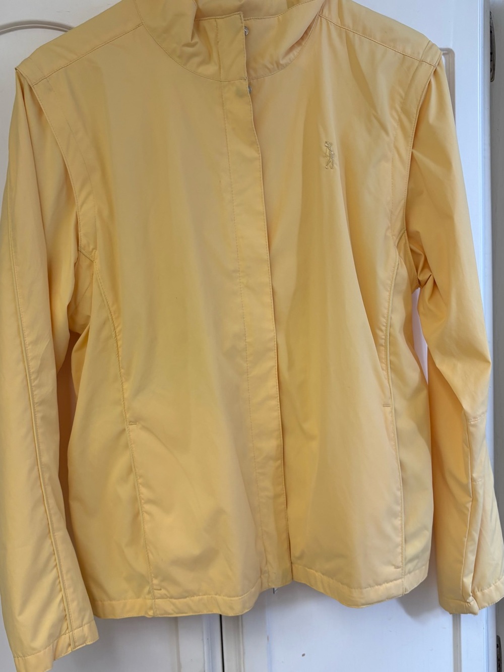 Izod Pale Yellow Women's Puffer Jacket